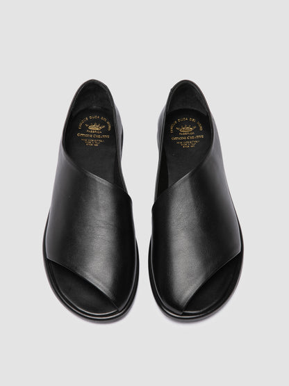 MIENNE/102 BUTTERO NAPPA NERO