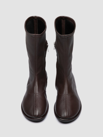 MIENNE/117 GUANTERIA STRETCH COFFEE BEAN