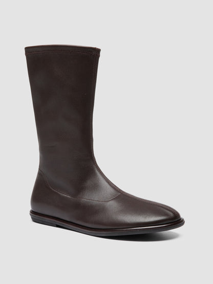 MIENNE/117 GUANTERIA STRETCH COFFEE BEAN