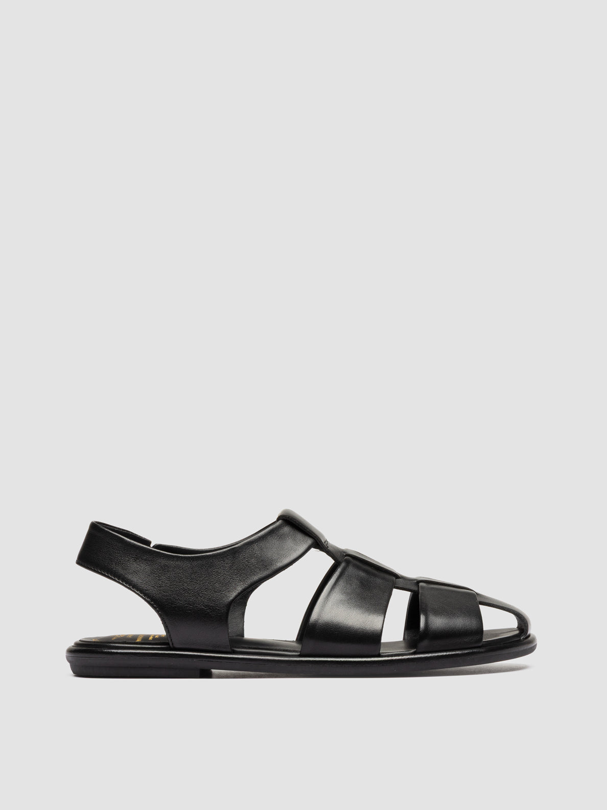 MIENNE/121 BUTTERO NAPPA NERO