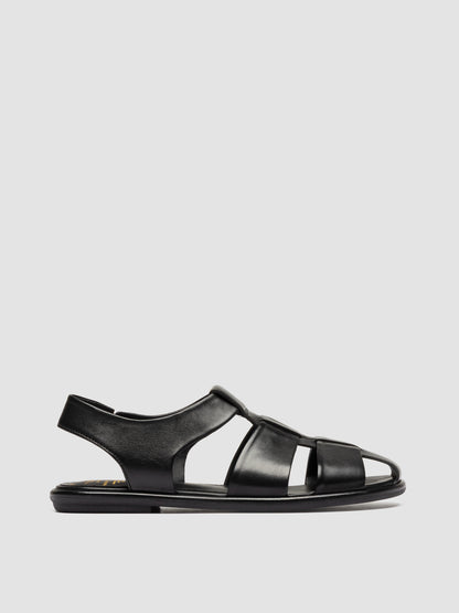 MIENNE/121 BUTTERO NAPPA NERO