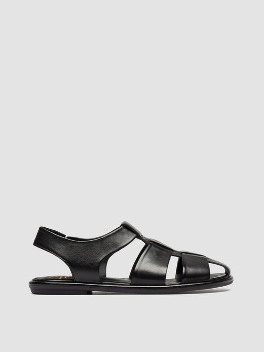 MIENNE/121 BUTTERO NAPPA NERO