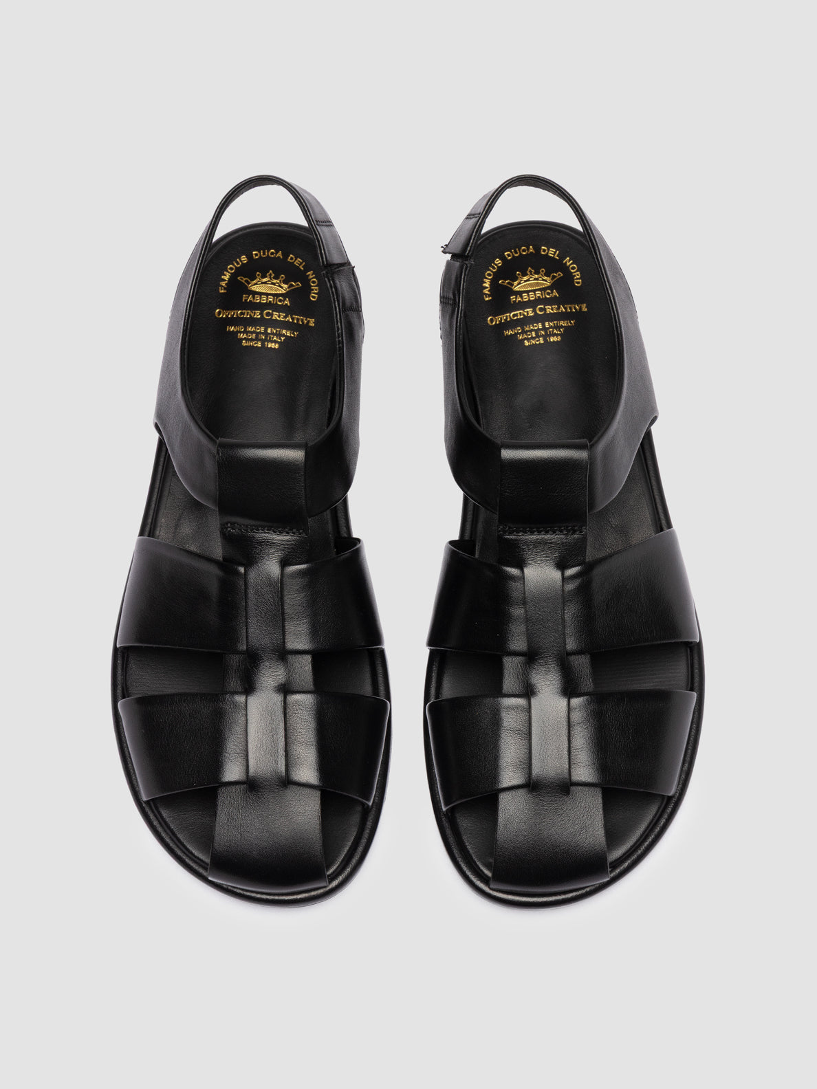 MIENNE/121 BUTTERO NAPPA NERO