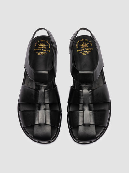 MIENNE/121 BUTTERO NAPPA NERO