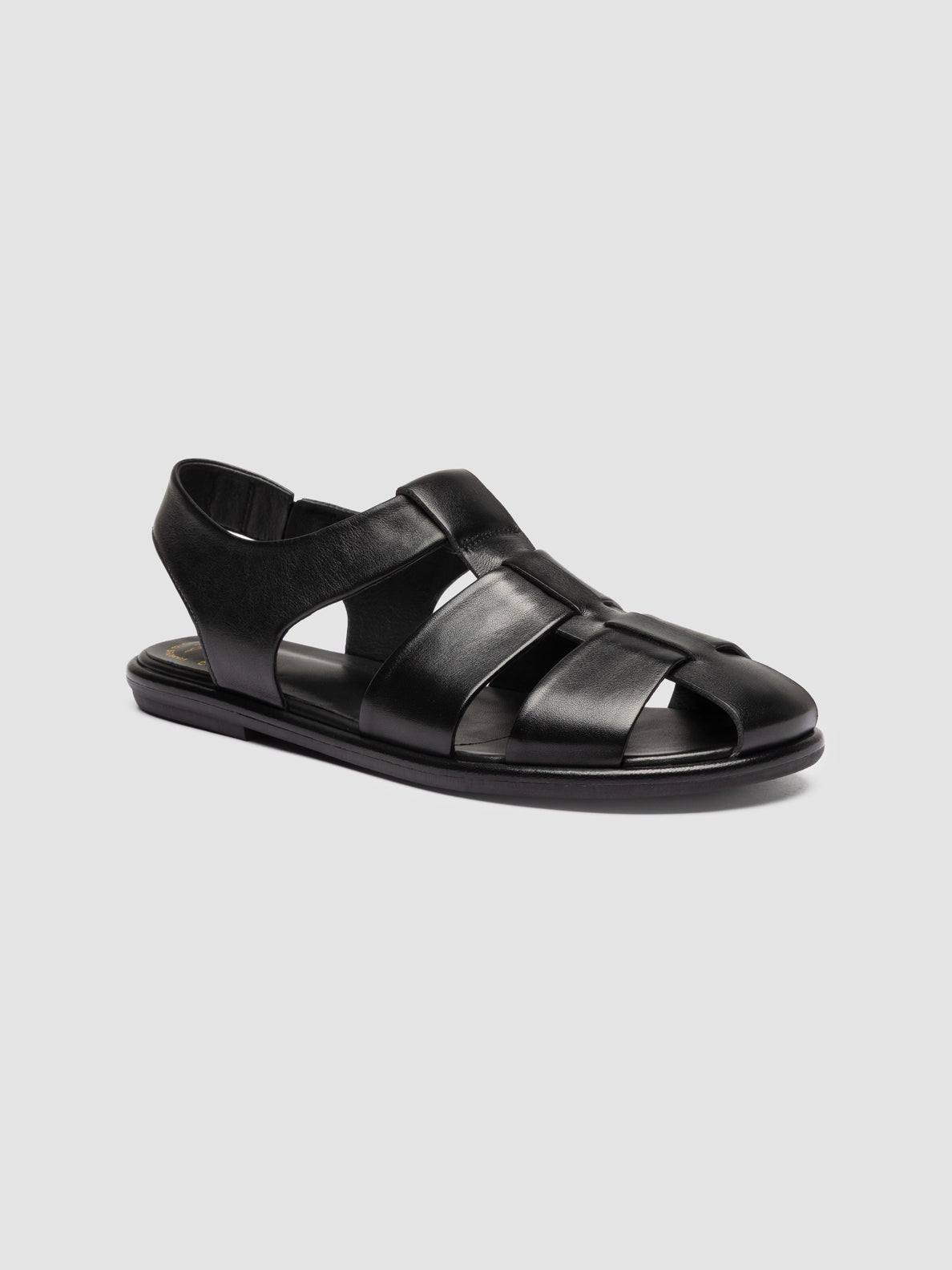 MIENNE/121 BUTTERO NAPPA NERO