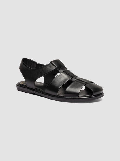 MIENNE/121 BUTTERO NAPPA NERO