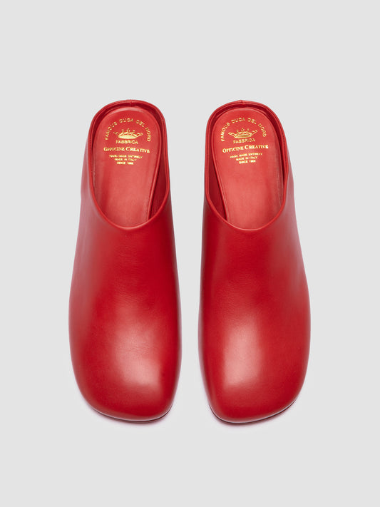 MILDRED/001 BUTTERO NAPPA CRIMSON