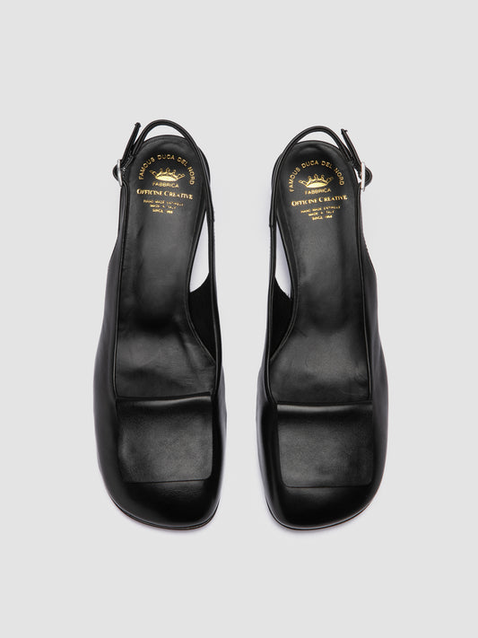 MILDRED/002 BUTTERO NAPPA NERO