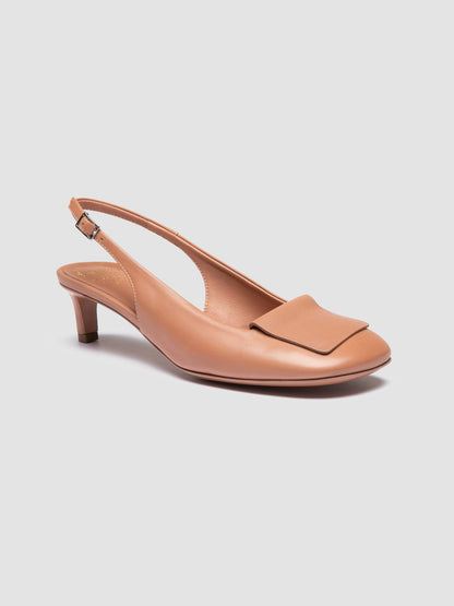 MILDRED/002 BUTTERO NAPPA MOCHA MOUSSE