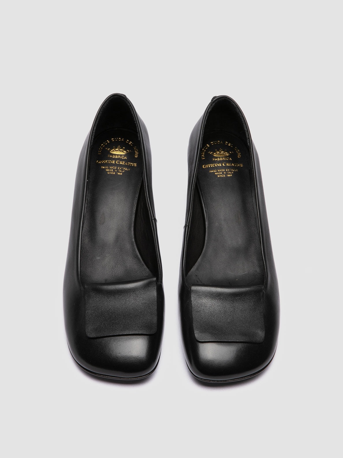 MILDRED/003 BUTTERO NAPPA NERO