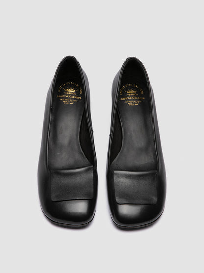 MILDRED/003 BUTTERO NAPPA NERO