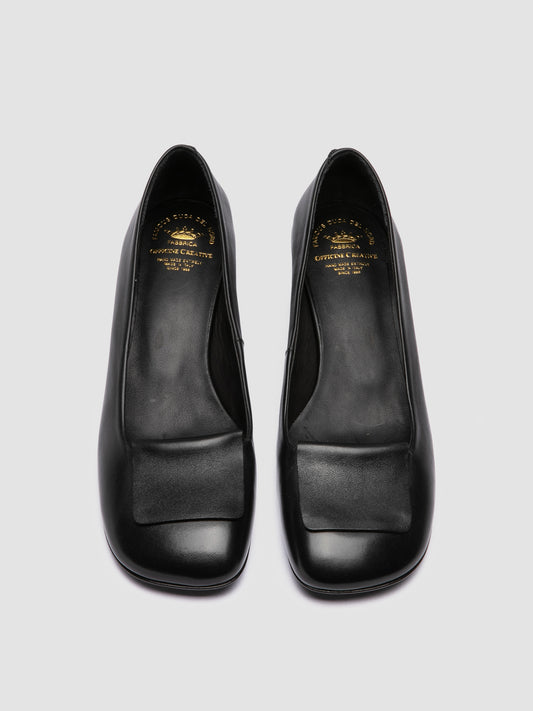 MILDRED/003 BUTTERO NAPPA NERO