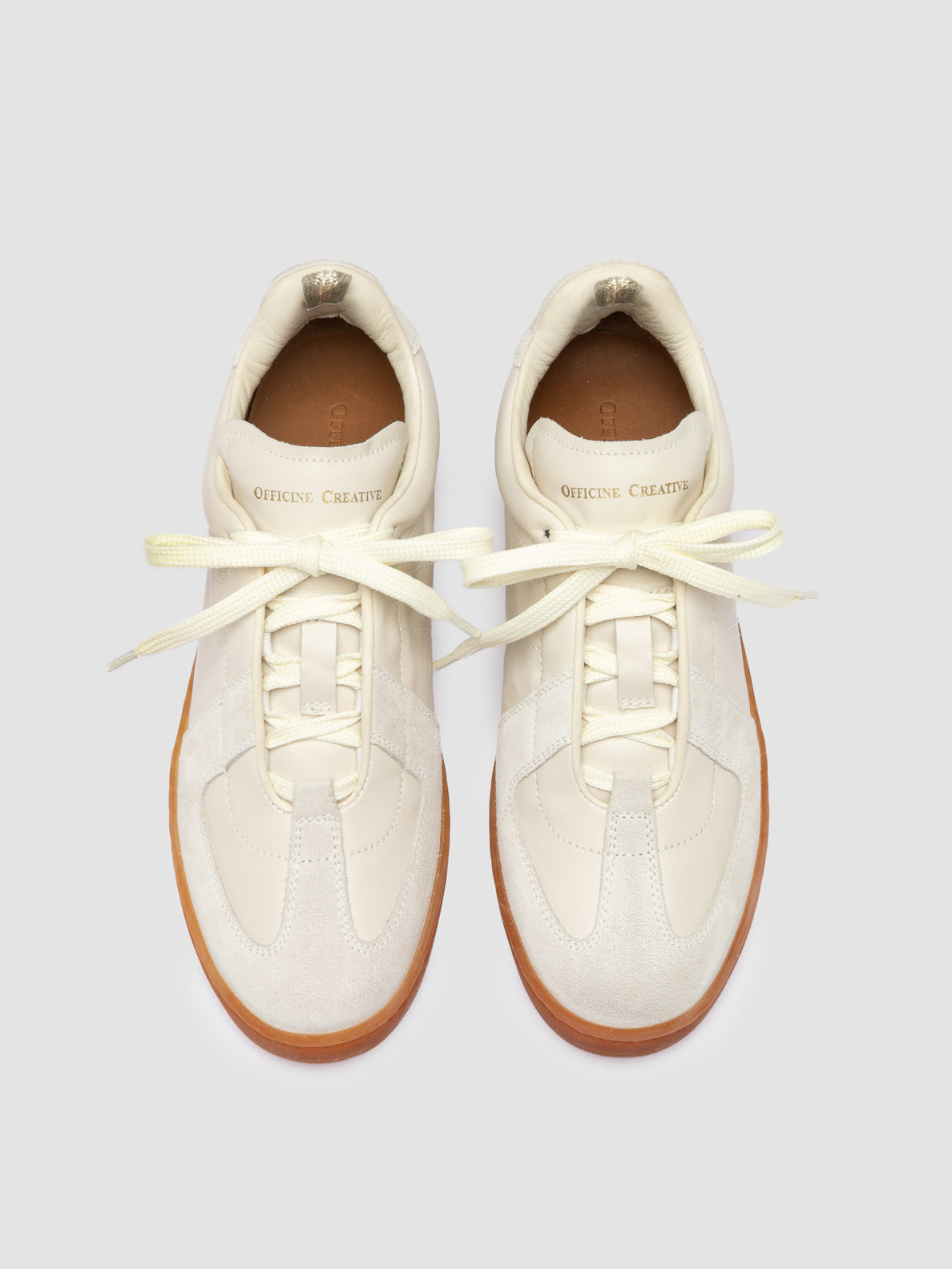 MILITIA/102 LIGHT CACHEMIRE OPPOSITE/LILLE LAMB/OFF WHITE - F.DO NATURALE SCURO