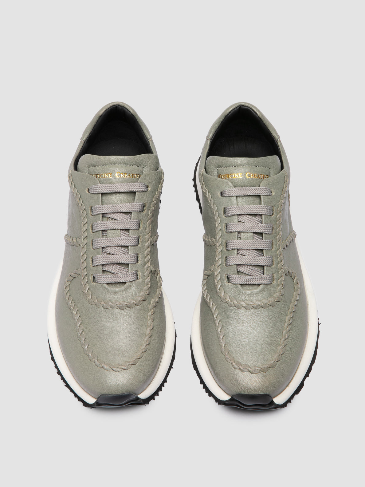 PERSPECTIVE/103 SOHO SMOKED GREEN_F.DO OFF WHITE/N