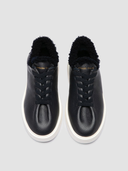 UMA/103 MUFLONE BLU_F.DO OFF WHITE/N_montone