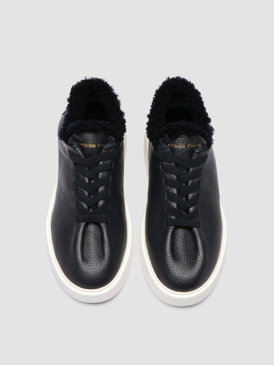 UMA/103 MUFLONE BLU_F.DO OFF WHITE/N_montone