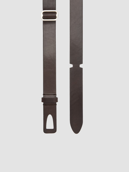 OC STRIP/115 AERO SPALLA PIUMA NAPPA COFFEE