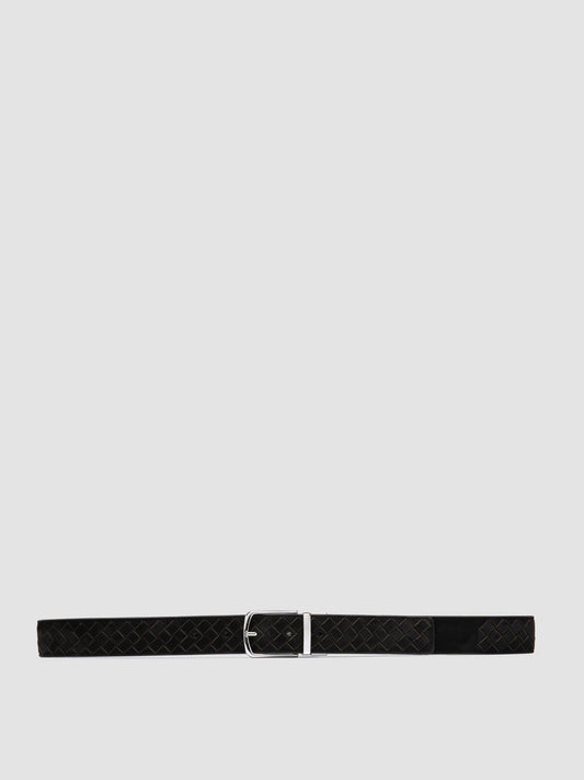 OC STRIP/119 NUBUCK/INTRECCIO NERO