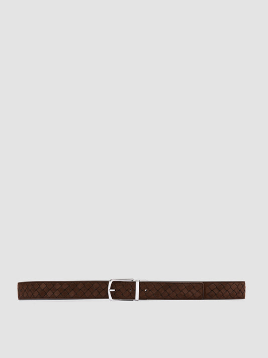 OC STRIP/119 NUBUCK/INTRECCIO CASTANO