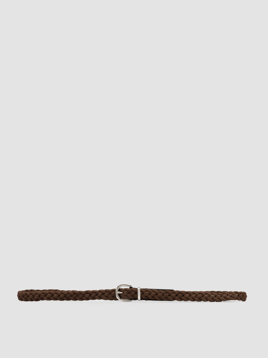 OC STRIP/124 NUBUCK STM INTRECCIO CASTANO
