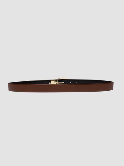 OC STRIP/139 BUTTERO NAPPA TOSCANELLO/NERO