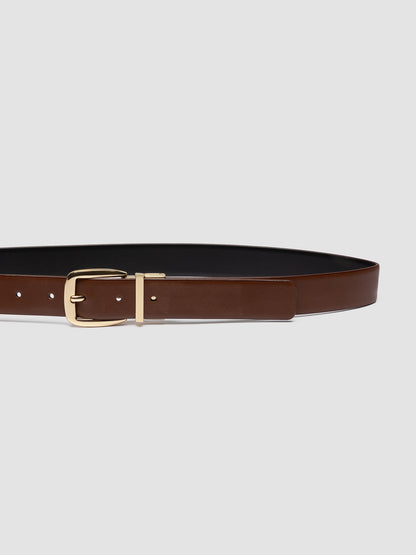 OC STRIP/139 BUTTERO NAPPA TOSCANELLO/NERO