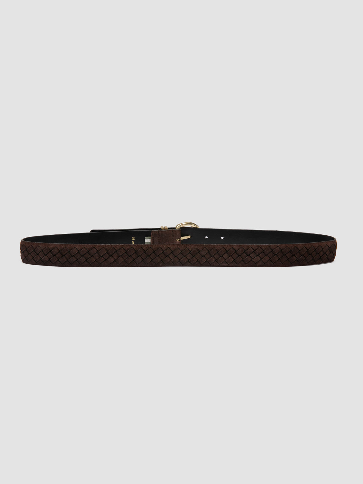 OC STRIP/46 SUEDE INTRECCIO COTTO