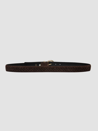 OC STRIP/46 SUEDE INTRECCIO COTTO