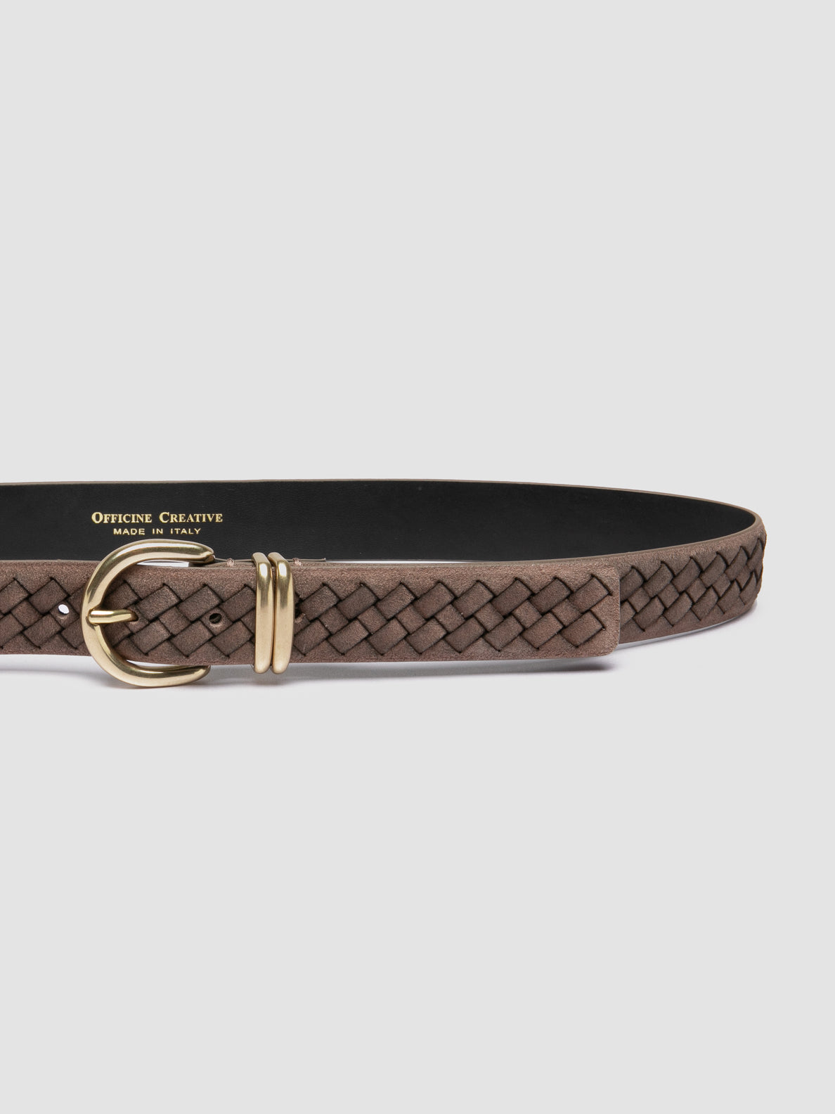 OC STRIP/46 SUEDE INTRECCIO ORICE
