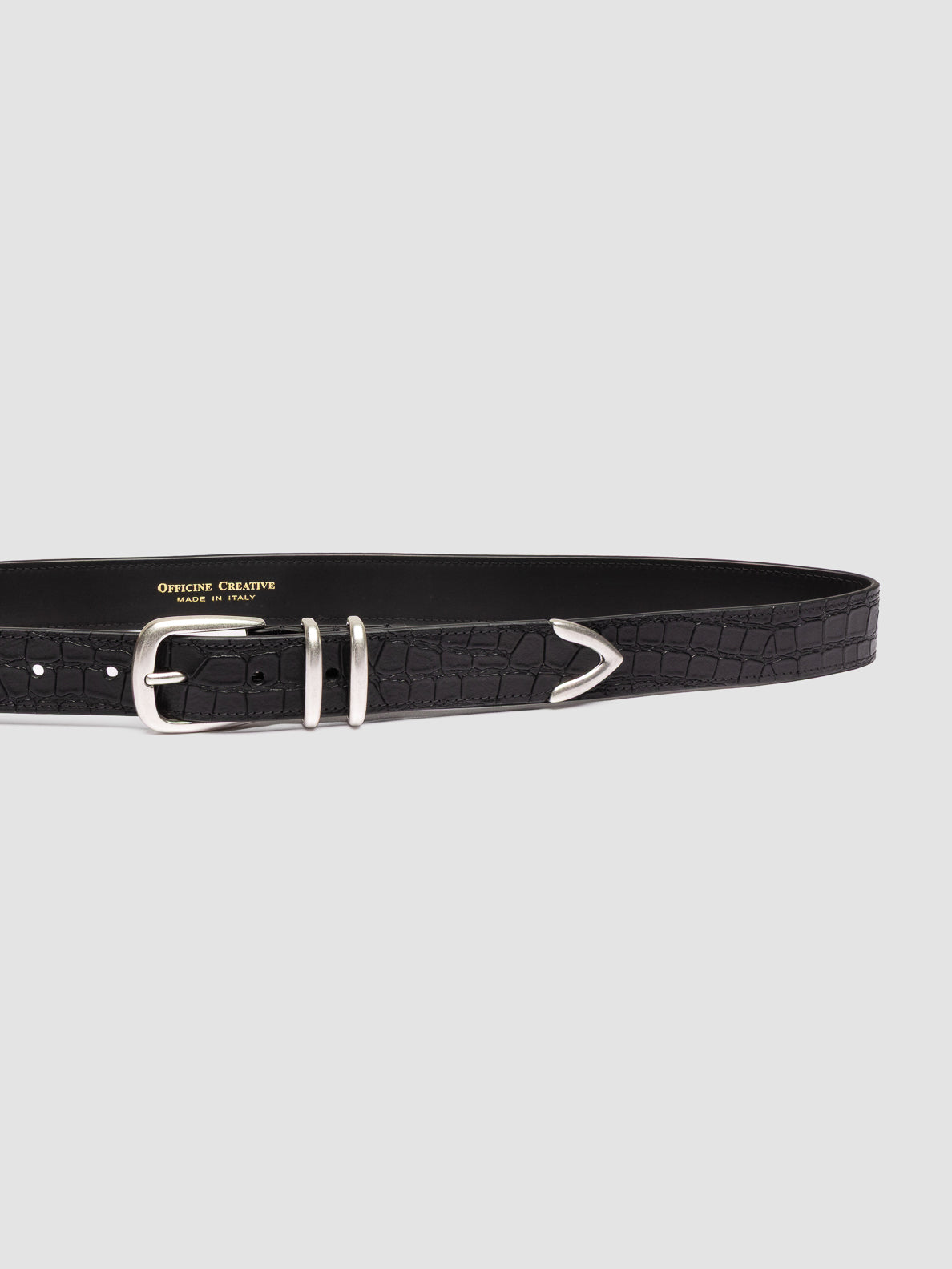 OC STRIP/074 CROC NERO