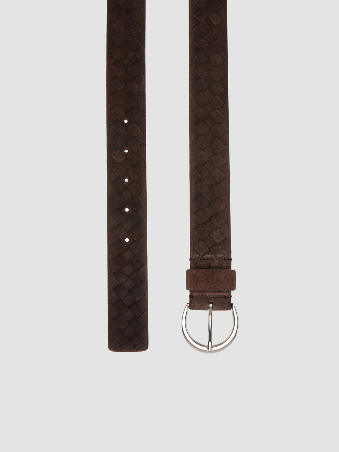 OC STRIP/095 SUEDE INTRECCIO COTTO