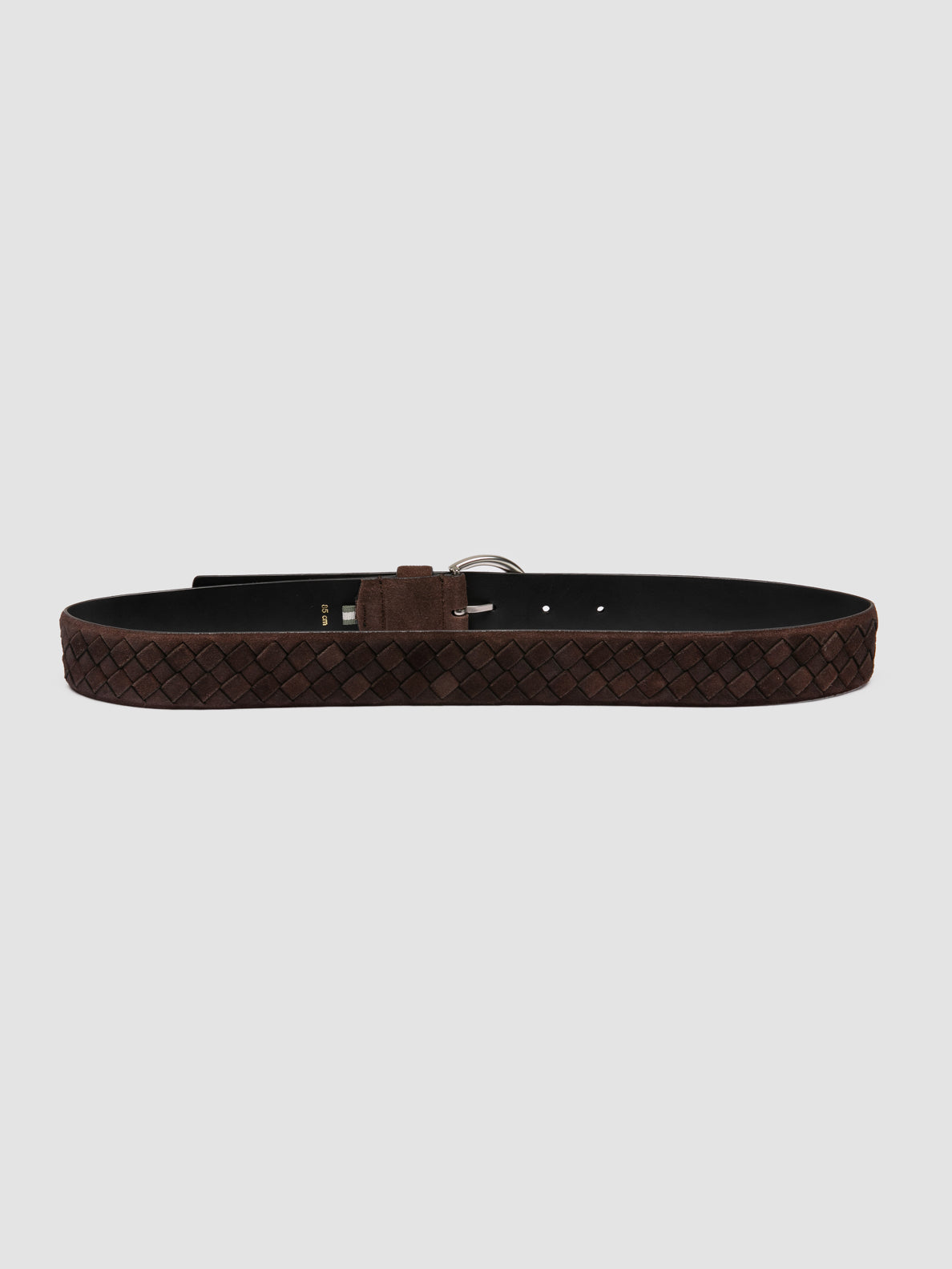 OC STRIP/095 SUEDE INTRECCIO COTTO
