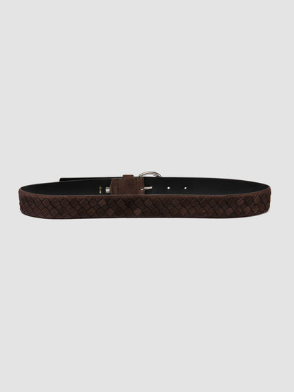 OC STRIP/095 SUEDE INTRECCIO COTTO