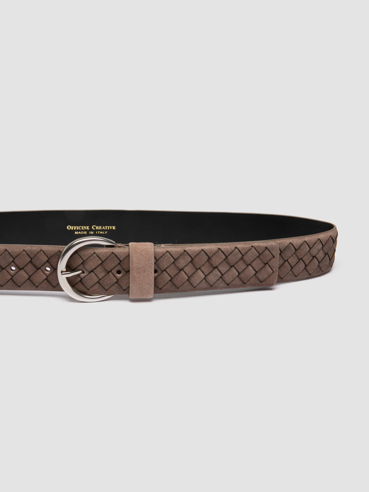 OC STRIP/095 SUEDE INTRECCIO ORICE