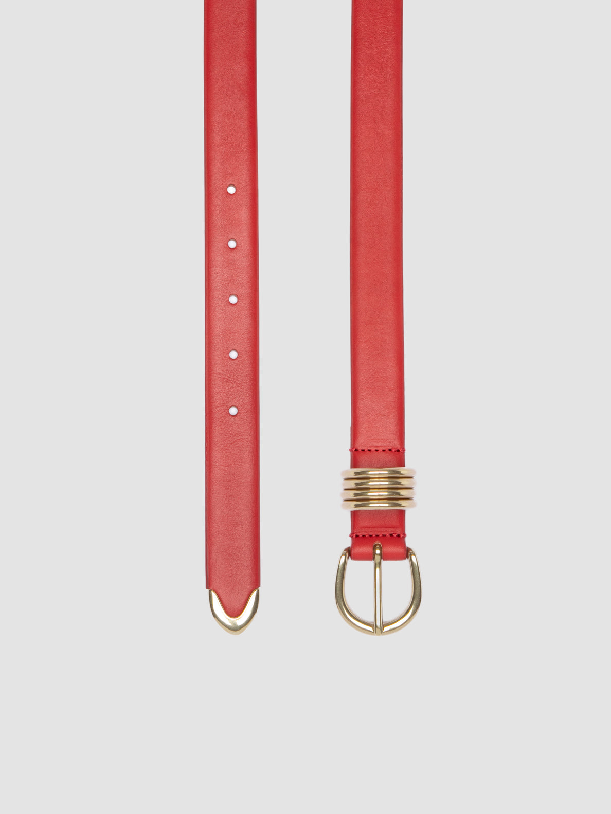 OC STRIP/098 BUTTERO NAPPA CRIMSON