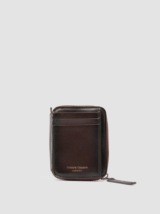 BERGE'/006 AERO SPALLA PIUMA NAPPA COFFEE