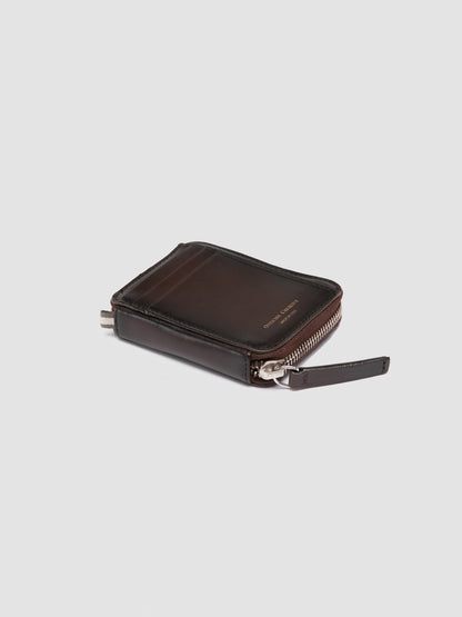 BERGE'/006 AERO SPALLA PIUMA NAPPA COFFEE