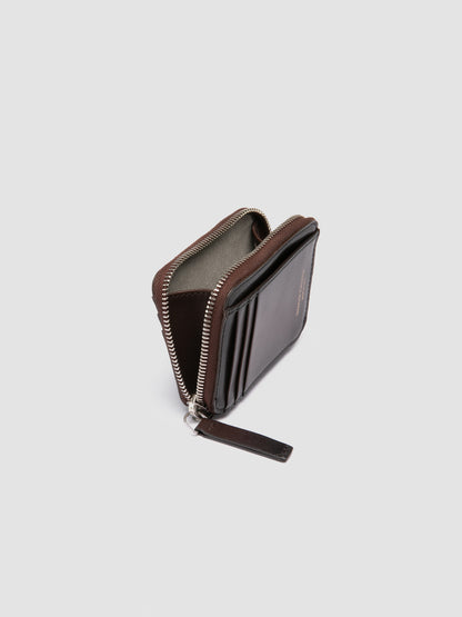 BERGE'/006 AERO SPALLA PIUMA NAPPA COFFEE