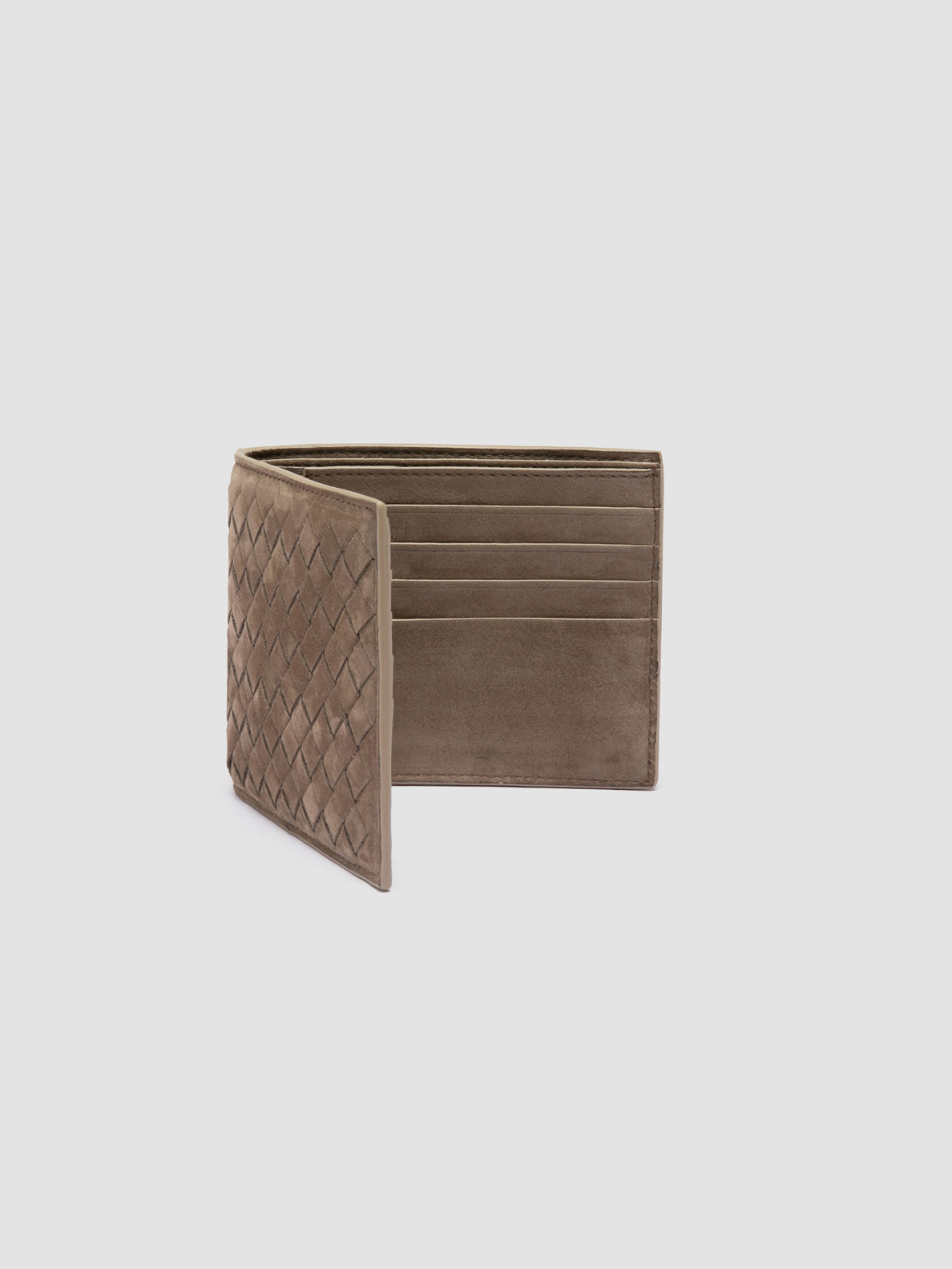 BOUDIN/123 NUBUCK INTRECCIO TAUPE