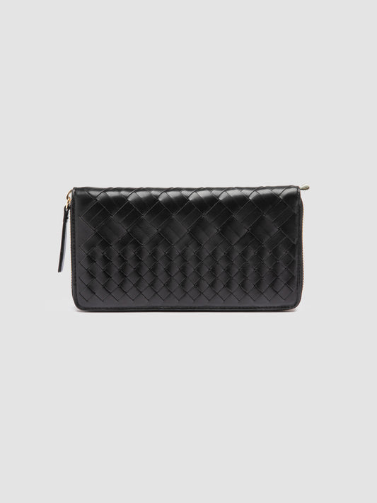 BOUDIN/129 BUTTERO INTRECCIO NERO