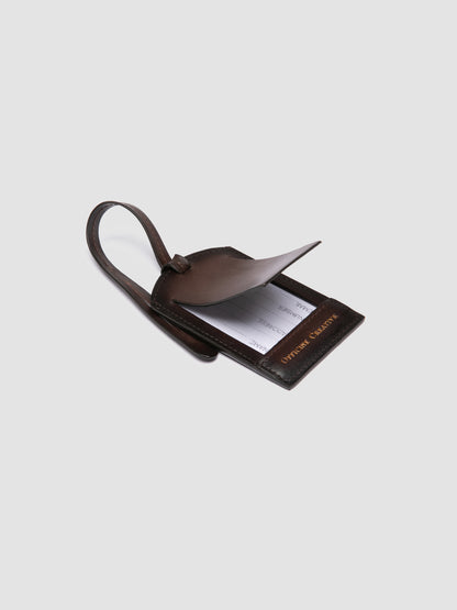 OC TAG/001 AERO SPALLA PIUMA NAPPA COFFEE