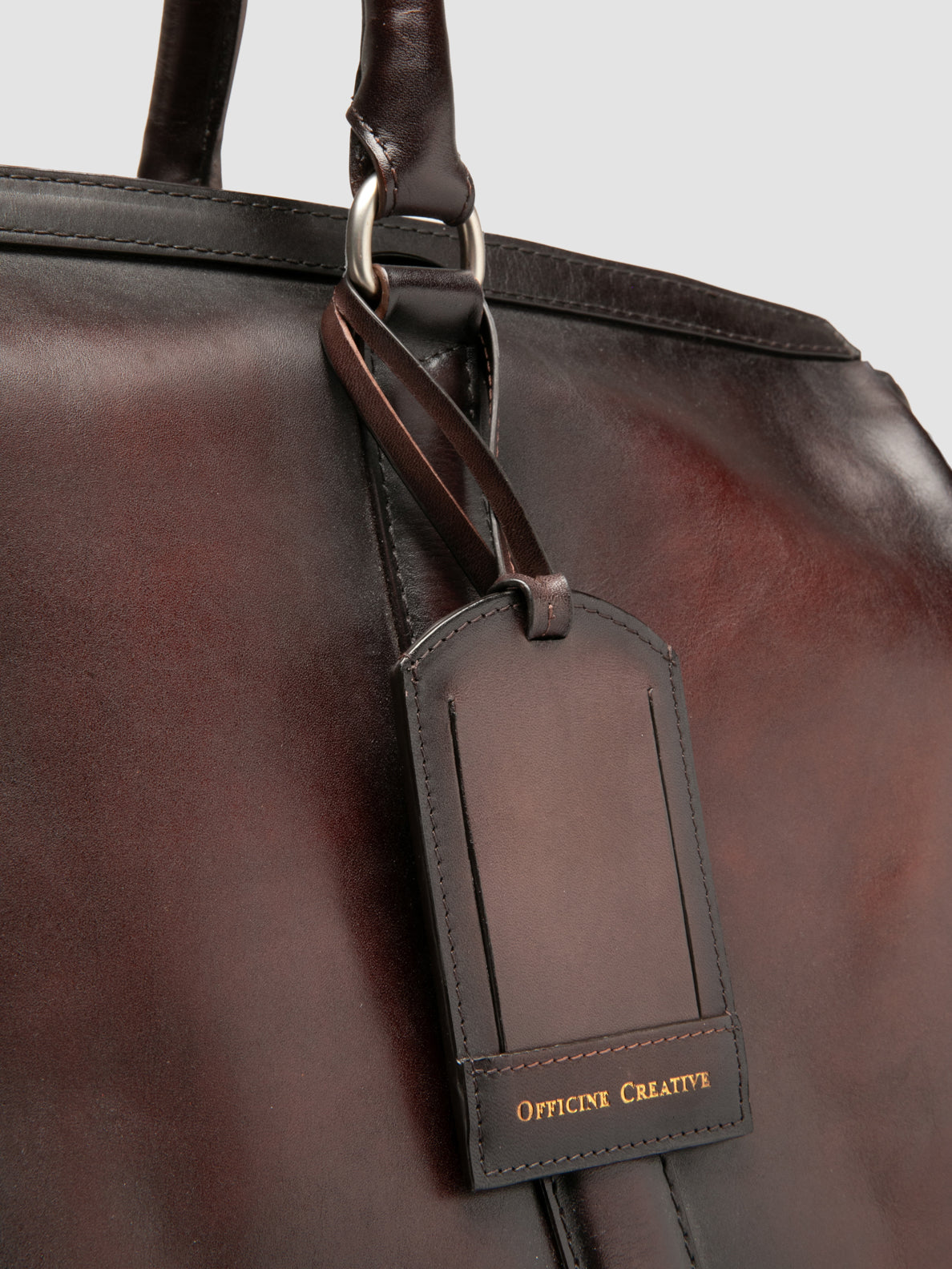 OC TAG/001 AERO SPALLA PIUMA NAPPA COFFEE