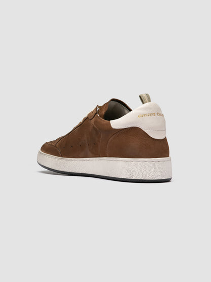 THE ANSWER/002 SOFT NABUK/GIANO - DIRTY CAFFE'/TOFU - F.DO PROFILE NERO