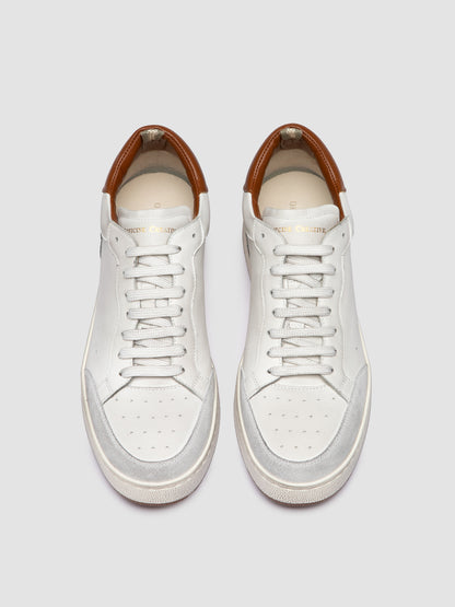 THE ANSWER/007_L.CACHEMIRE/LEATHER/LT_TAG DIRTY_BIANCO/BIANCO/BALTIC AMBER_PROFILE