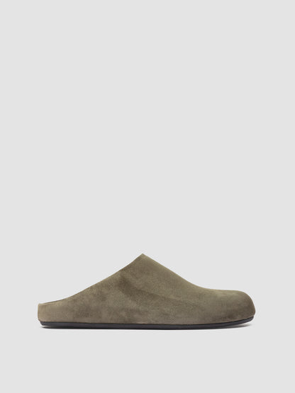 BABOUCHE/001 LIGHT CACHEMIRE MILITARY