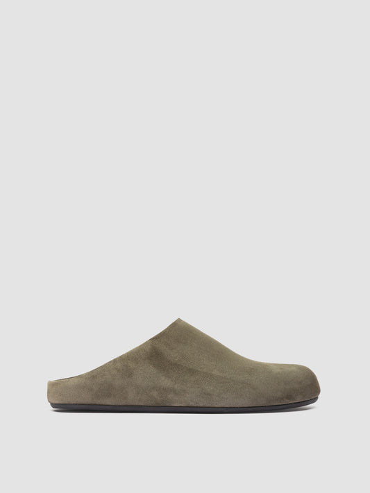 BABOUCHE/001 LIGHT CACHEMIRE MILITARY