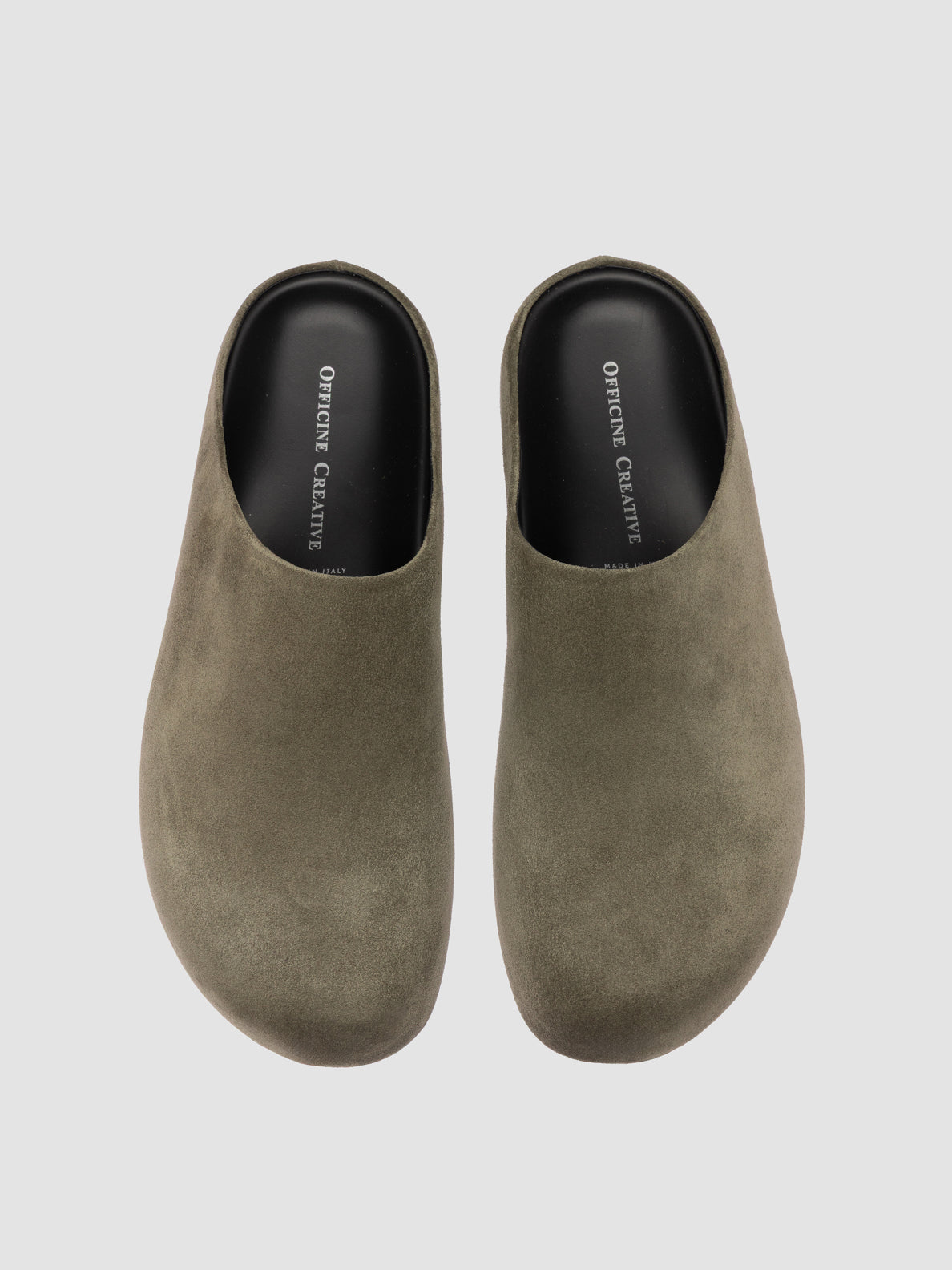 BABOUCHE/001 LIGHT CACHEMIRE MILITARY