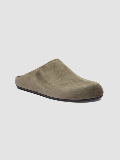 BABOUCHE/001 LIGHT CACHEMIRE MILITARY