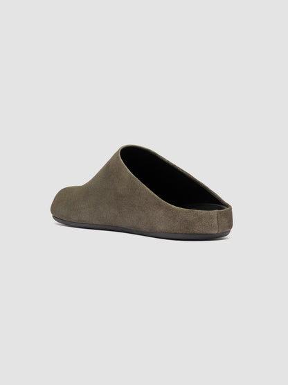 BABOUCHE/001 LIGHT CACHEMIRE MILITARY
