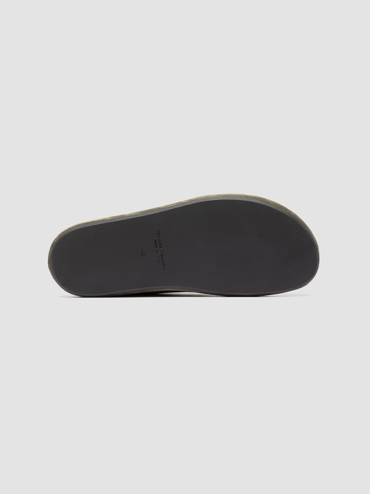 BABOUCHE/001 LIGHT CACHEMIRE MILITARY